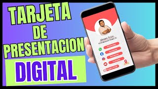 COMO CREAR MI TARJETA DIGITAL GRATIS 2024 EN CANVA PASO A PASO  TARJETA DIGITAL RAPIDO Y FACIL 2024 [upl. by Einhapets155]