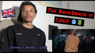 UK London Kid Reacts to  Dthang X Bando  LIKE 🇬🇧 Reaction  bpmprodz [upl. by Aneeled]