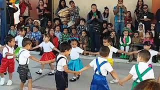 Ronda el patio de mi casa  jardin de niños juana de Asbaje 2018 [upl. by Renrag]