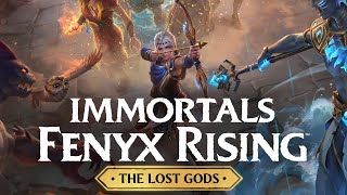 Hephaistoss Trial of Blessing  Immortals Fenyx Rising The Lost Gods OST  Gareth Coker [upl. by Sungam]