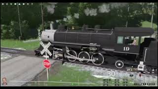 Mccloud River Railroad 19 and ACL 1504 doubleheader  Trainz Railroad Simulator 2019 [upl. by Xino]