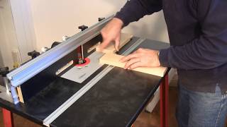 Setting Up and Using a Router Table  A woodworkwebcom woodworking video [upl. by Rhett]