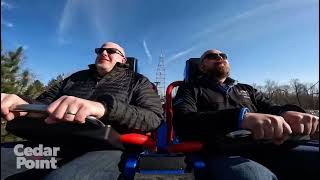 Top Thrill 2 Cedar Point on ride POV [upl. by Cinamod]