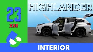 2023 Highlander XSE Interior Review by Toyota [upl. by Amora442]