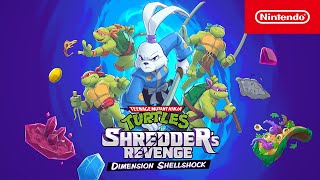 TMNT Shredder’s Revenge  Dimension Shellshock  DLC Trailer – Nintendo Switch [upl. by Nnalyrehs26]