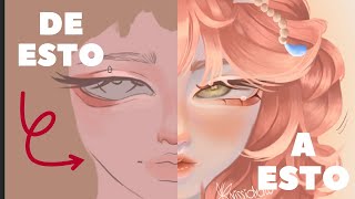 Como renderizar en Photoshop ° • how to render in Photoshop •° Nissidraw♡ [upl. by Brag]