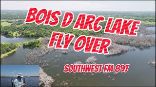 Bois D Arc Lake Fly Over [upl. by Prudhoe]