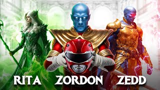 Power Rangers Zordon Rita and Lord Zedd  FULL STORY [upl. by Groscr]