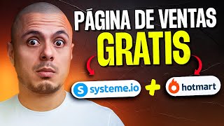 SYSTEME IO Como Crear Tu Página de Ventas 100 GRATIS  Tutorial PASO A PASO 2024 [upl. by Stelle]