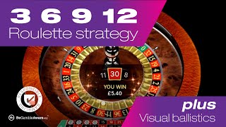 Roulette strategy 3 6 9 12 by ROULETTE Profit and Stop [upl. by Hiroshi]