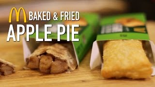 McDonalds Baked amp Fried Apple Pie [upl. by Werner]