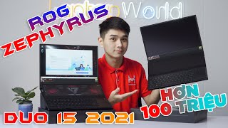 ROG Zephyrus Duo 15 SE 2021  2 Màn hình quotĐẮT XẮT RA MIẾNGquot  LaptopWorld [upl. by Razal]