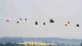 EHS 2011  Opening helicopter formation flight [upl. by Lali655]