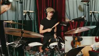 Gate amp reverb studio jam  Anton James Olsson I Tama starclassic WalnutBirch [upl. by Ermin914]