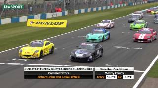 Ginetta Donington Highlights 2015 [upl. by Waldos]