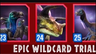 EPIC WILDCARD TRAIL Stike eventJurassic World Alive [upl. by Witt]