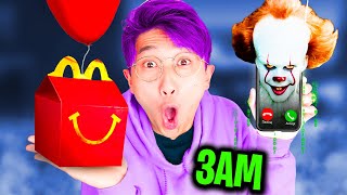 DO NOT ORDER PENNYWISE HAPPY MEAL FROM MCDONALDS AT 3AM PENNYWISE ATTACKED US [upl. by Niatsirt136]