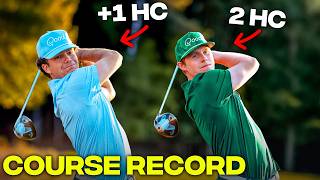 Can 2 Scratch Golfers BREAK a Course Record [upl. by Zales]