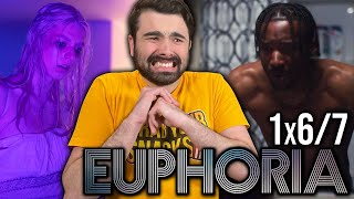 EUPHORIA EP 6 amp 7 REACTION THIS IS JUST GETTING MORE INSANE Season 1 Episode 6 and 7 REACT [upl. by Aliel]