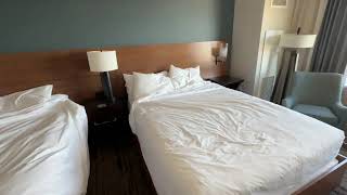 Room Tour Hyatt Regency AuroraDenver Conference Center 2 Queen Bed Room 1015 [upl. by Asenad]