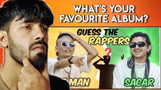 GUESS THE RAPPER WITH SACAR amp STMAN Reaction [upl. by Ytsirk935]