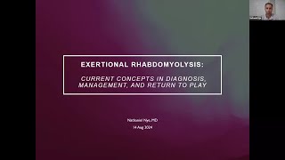 Exertional Rhabdomyolysis  Fellow Online Lecture Series [upl. by Elleryt]