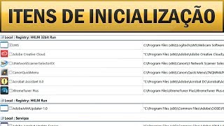 Desativar Itens Iniciando Automaticamente Com o Windows Definitivamente  Guia Completo [upl. by Hatnamas]