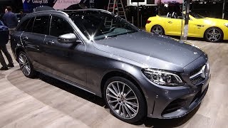 2019 MercedesBenz C 200 4Matic Break Swiss Star  Exterior and Interior  Geneva Motor Show 2019 [upl. by Attenauq386]