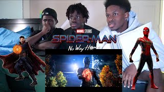 SPIDERMAN NO WAY HOME OFFICIAL TRAILER 2 REACTION  SZN 3 REACTS 10 [upl. by Beauchamp820]