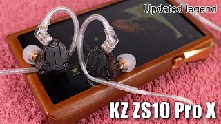 KZ ZS10 Pro X hybrid earphones review [upl. by Clemens]