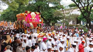 Sant Tukaram Palkhi at Hadapsar Pune  Pandharpur Wari 2024 tukarammaharajpalkhi pandharpurwari [upl. by Dercy]