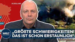 PUTINS KRIEG „Russen werden größte Schwierigkeiten haben“  Ukrainer setzen sich in Russland fest [upl. by Assirralc]