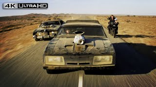 Mad Max 2 4K HDR  Opening Chase Scene [upl. by Atinar]