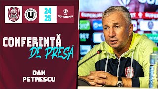 📽️ CFR Cluj  U Cluj  Petrescu „E un meci important pentru ambele cluburi și pentru fani” [upl. by Epoh]