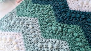 CROCHET CHEVRON STITCHcrochet stitch knitting viralvideo video [upl. by Mozza]