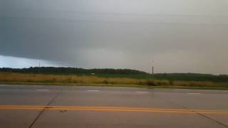 Tornado tor warned storm near Byron and Kasson in MN [upl. by Cromwell]