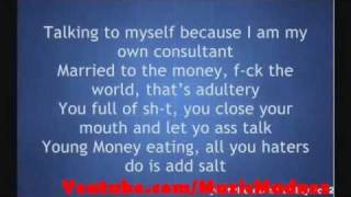 Lil Wayne  67 Six Foot Seven Foot  LYRICS on Screen  Ft Cory Gunz 6 Foot 7 Foot [upl. by Eisele43]