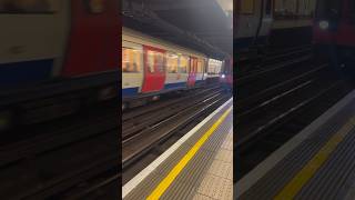 Embankment underground stationtrains on the platforms 🇬🇧shorts london fun [upl. by Otrebile321]