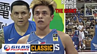 GILAS CLASSIC Gilas Pilipinas vs South Korea  ROMEO WALANG TAKOT NA BINANGGA ANG HIGANTE [upl. by Paver453]