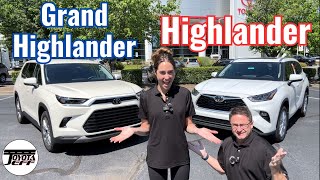 2024 Grand Highlander vs Highlander Cargo amp Passenger Space Demo [upl. by Gibbons]