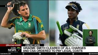 Former Proteas captain Graeme Smith cleared of all racism allegations [upl. by Darcee]