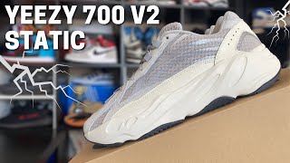 Yeezy 700 V2 “Static” 2022 No se puede poner mejor  On Foot  materiales [upl. by Hniht]