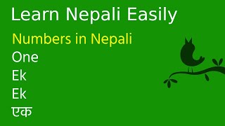 Numbers in Nepali language [upl. by Retsbew172]