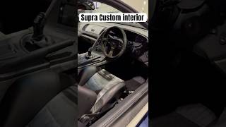 Insane Interior Transformation Toyota Supra Gets a NextLevel Retrim [upl. by Sedicla874]