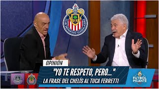 EXPLOTÓ Chelís SE LAS CANTÓ de frente al Tuca Ferretti por las Chivas vs Mazatlán  Futbol Picante [upl. by Lertram933]