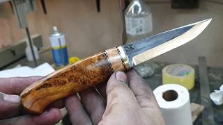 Making a Puukko [upl. by Alcinia]