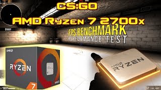 CSGO AMD Ryzen 7 2700x benchmark  CSGO FPS Benchmark on GTX 1080 TI [upl. by Tega572]