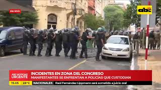 Incidentes en zona del congreso [upl. by Sverre]