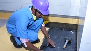 Sobha Home Truths Demo  Tiling [upl. by Armyn]