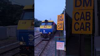 Long Island Rail Road doubledecker train eastbound to Montauk • Hampton Bays train station lirr [upl. by Winifred]